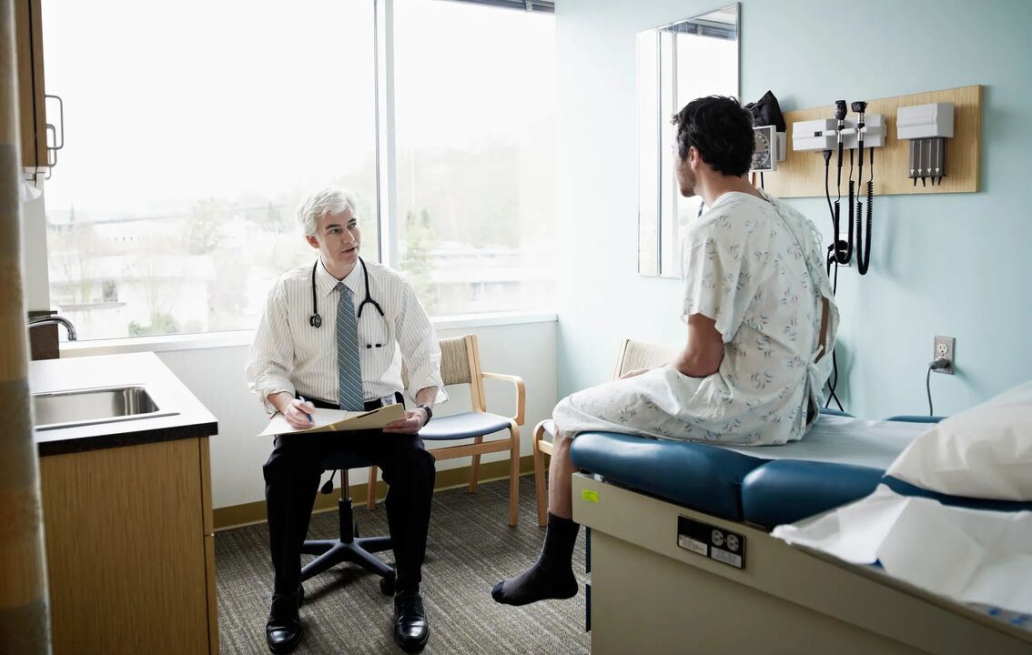 In order to identify prostatitis, it is very important that a man undergo a complete examination by a doctor.